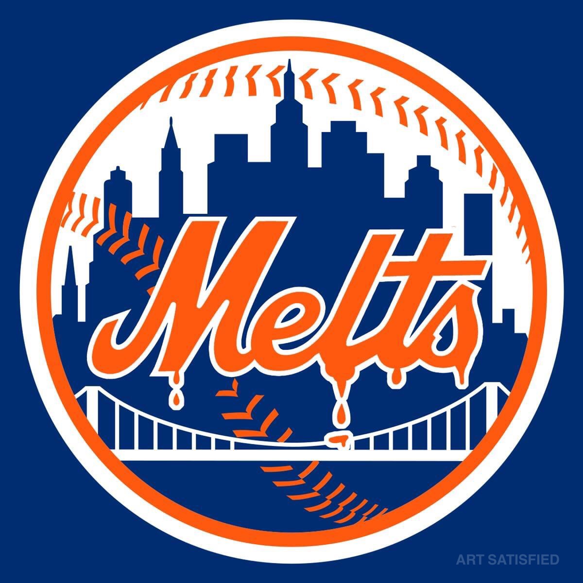 ART_SATISFIED's tweet photo. @MLB @Braves How sweep it is!  Eat that humble pie, @Mets fans!  #Mets  #Nymelts #GoBraves https://t.co/PpHNcIB2ju