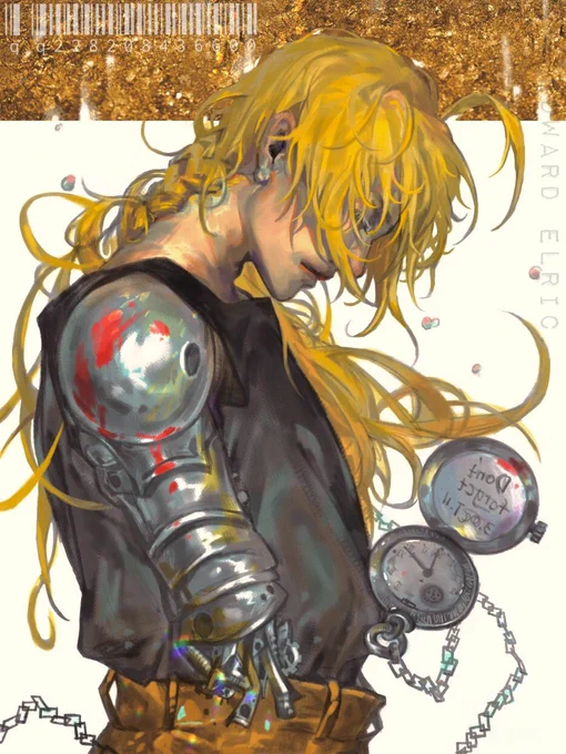 Illustration | Fullmetal Alchemist - Edward  半束光 
