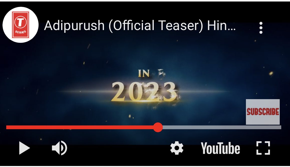 While enough feedback has been shared on the CGI in #Adipurush my only question to <a href="/omraut/">Om Raut</a> is what will it take for you to improve these horrible fonts. My parent marriage video had better texts and it was on VCR. SMH. Perhaps try hiring from <a href="/Upwork/">Upwork</a> next time.
#AdipurushTeaser