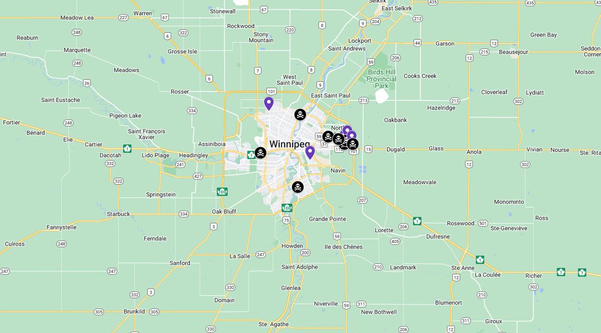 The Winnipeg Halloween Map is here! 🎃 ~ Beau and Mandy 
google.com/maps/d/u/0/vie…
