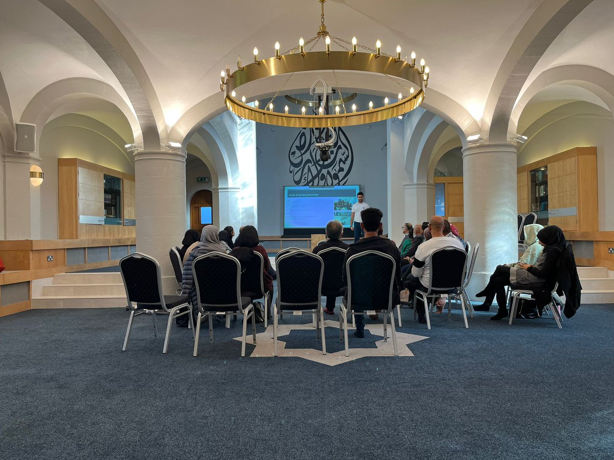 BMSDemocracy's tweet photo. BMSD would like to thank all participants and partners for a successful training on “promoting mental well-being in Muslim communities” at a workshop that was run alongside@Tweet_TDM at @AIMoutreach. The workshop was supported by @TNLComFund. https://t.co/oDYEtjeIJi