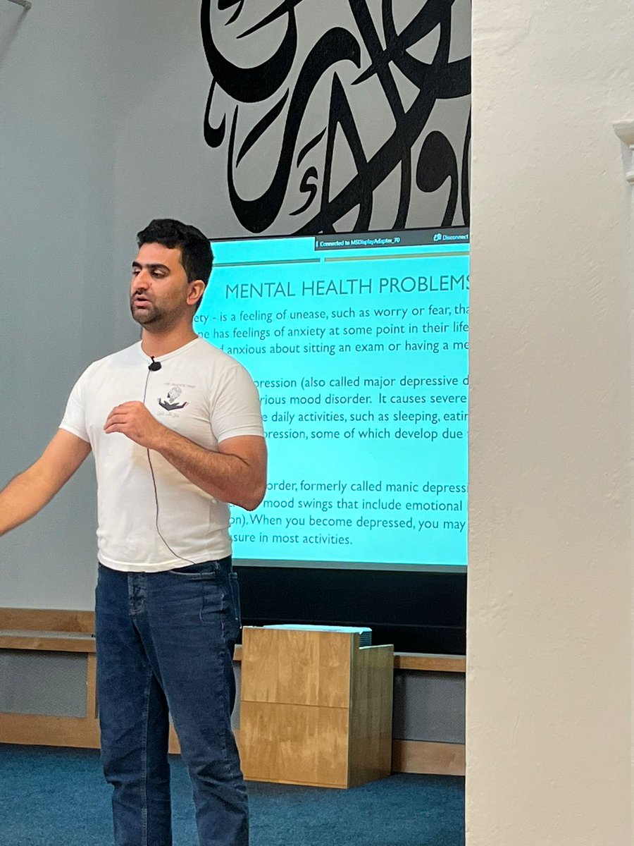 BMSDemocracy's tweet photo. BMSD would like to thank all participants and partners for a successful training on “promoting mental well-being in Muslim communities” at a workshop that was run alongside@Tweet_TDM at @AIMoutreach. The workshop was supported by @TNLComFund. https://t.co/oDYEtjeIJi