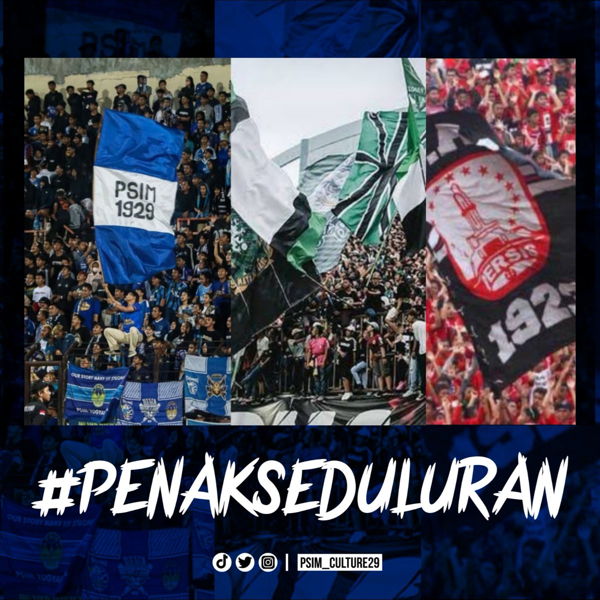 Psim_culture29's tweet photo. JOGJA - SLEMAN - SOLO
💙💚💓👍

#PenakSeduluran #SepakatDamai https://t.co/QNkg9qXKFm