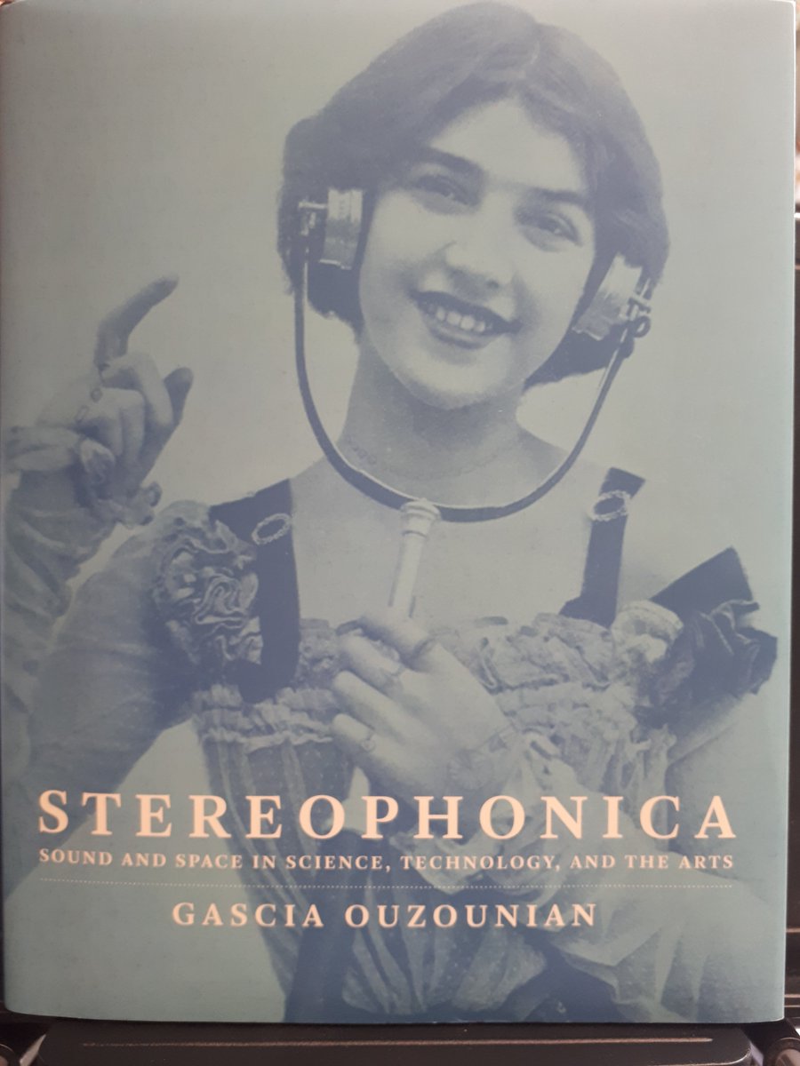 Mariana_J_Lopez's tweet photo. Just finished reading 'Stereophonica: Sound and Space in Science, Technology, and the Arts' by @gasciaouzounian. What a fantastic book! I would definitely recommend it. I've learnt so much, and really enjoyed the clear and engaging writing style. https://t.co/DGmCM3KWr8