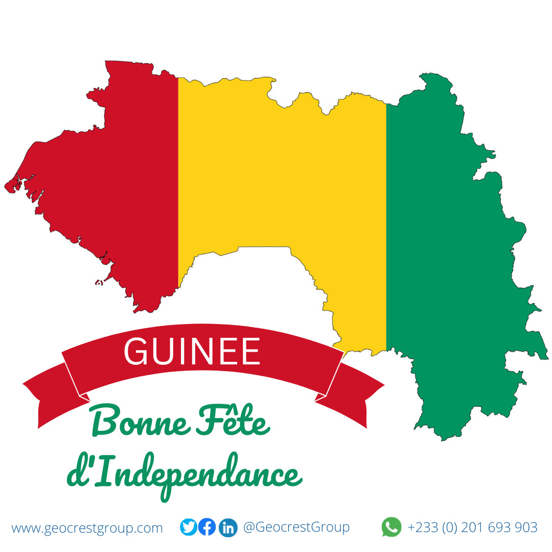 Bonne fête de l'indépendance

 Happy Independence Day

#Geocrest
#Africa
#BonneFêtedelIndépendance 
#Guinee64 
#HappyIndependanceDay