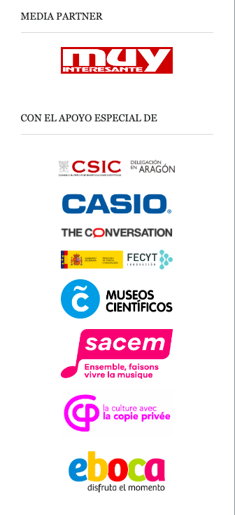 jornadasDmasI's tweet photo. ¡Y cómo no! Nuestro agradecimiento a todos ellos, a los colaboradores habituales y a los nuevos ☺️
@AragonCsic @Ibercivis @aecomcientifica @comunicacioUPF @muyinteresante @CASIOedu @FECYT_Ciencia @mc2coruna @Conversation_E @eEboca @s @ACCC_ @sacem
📍#Dmasi https://t.co/BJbmfSHyOF https://t.co/TMnRbLzYeD