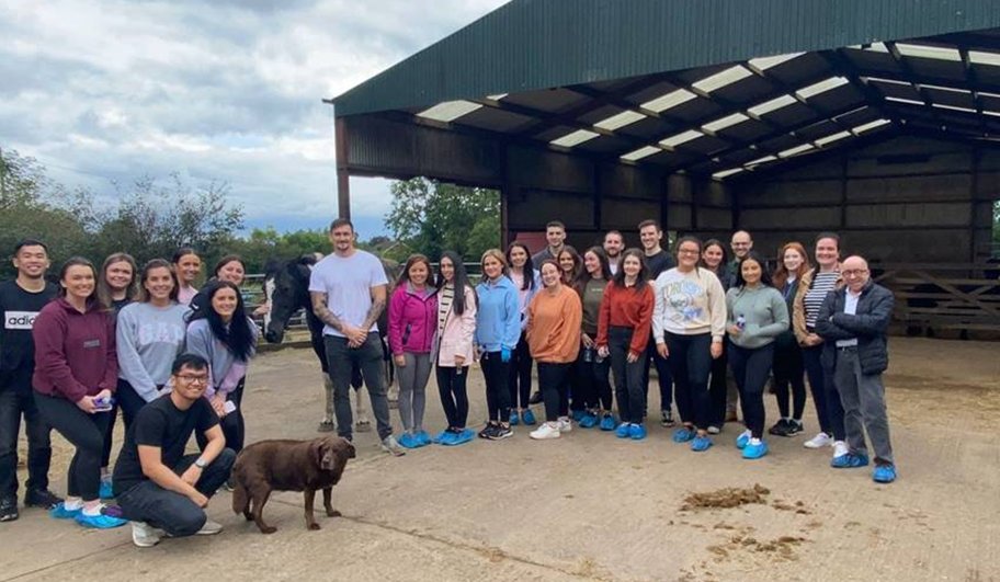 GrantThorntonNI's tweet photo. Volunteering is a great way to give back to your community and we were delighted to send staff to Crosskeenan Animal Sanctuary, litter picking around the city centre as well as organising essential packs for the @HygieneBank and for Action for Children. https://t.co/7df4uOdGfa