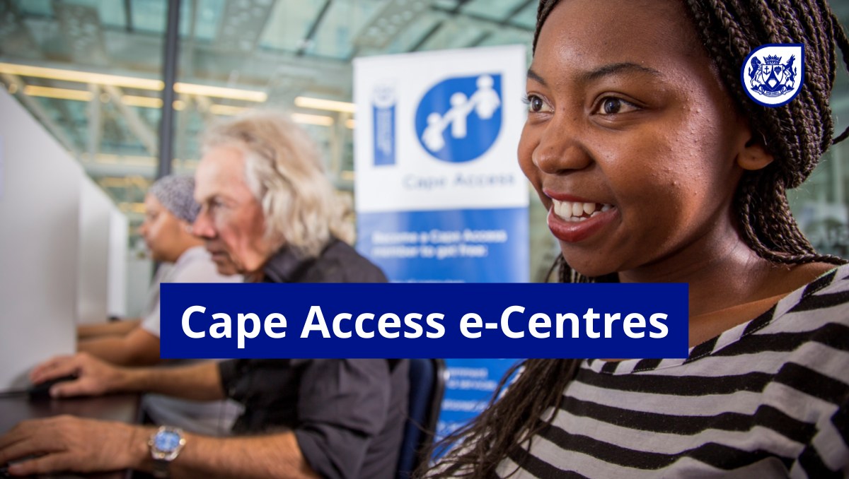 Western Cape Gov on Twitter "Do you need access to computers, the