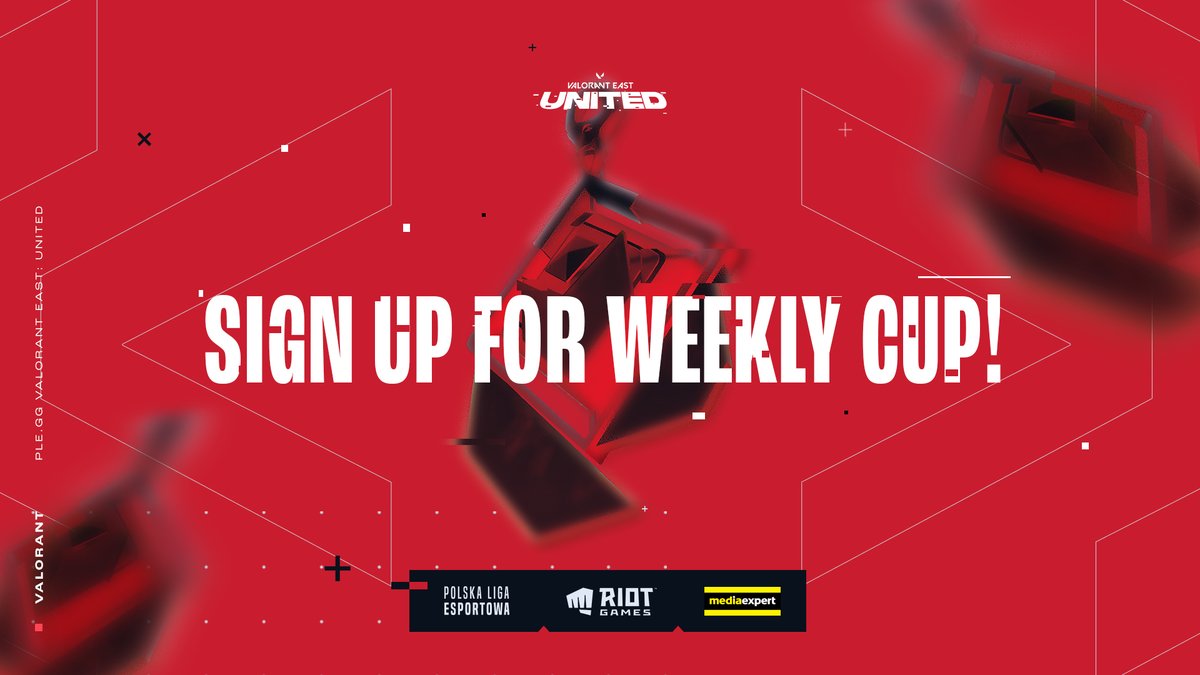 Valorant_PLE's tweet photo. The first Monthly Cup is over, so we're back with the Weekly Cups! 🤠 Sign-up right now 👇

https://t.co/hoLxXHqnl6 https://t.co/UGdsYZktiQ