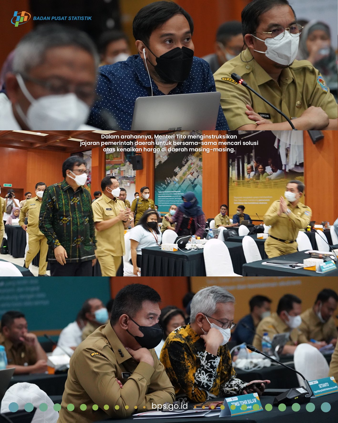 Badan pusat statistik on twitter inflasi september 2022 yang sebesar