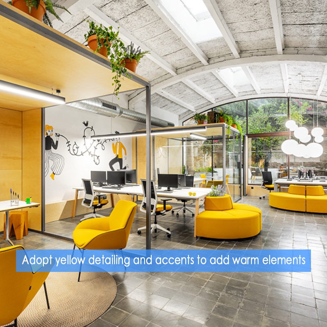 If you're one that likes a concrete floor, then this is definitely one to take a look at. So, without further ado, here's how you can make an office with a concrete floor really POP!💥