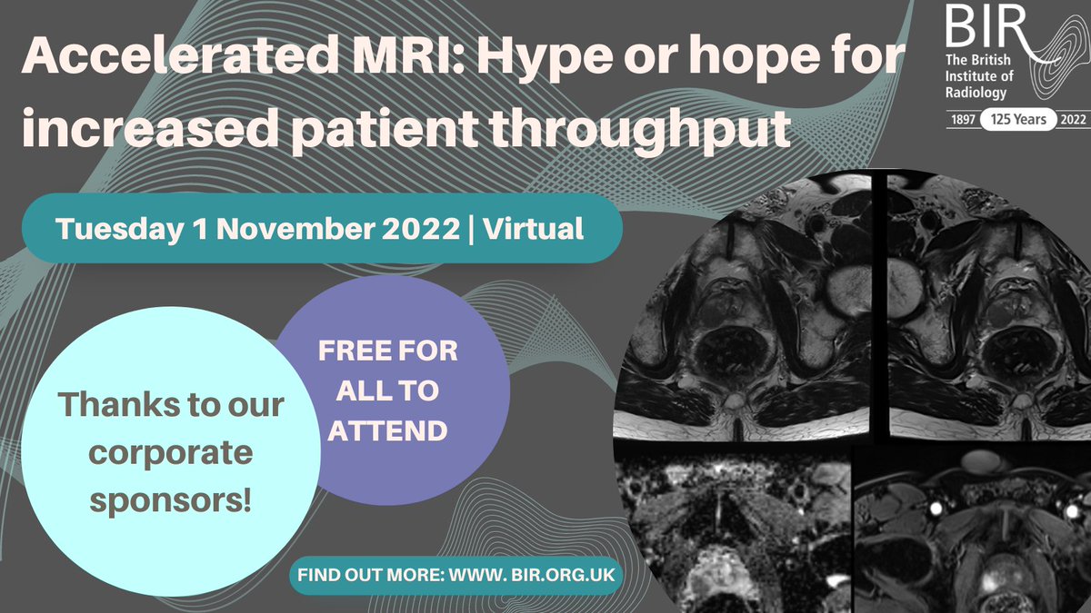 BIR (@bir_news) on Twitter photo REGISTER NOW! Join our free Accelerated MRI virtual event where we will discuss the basic theory, applications, advantages, and limitations of accelerated MRI methods! bit.ly/AMRIHH #acceleratedmri <a href="/P2pGraves/">Martin Graves</a> REGISTER NOW! Join our free Accelerated MRI virtual event where we will discuss the basic theory, applications, advantages, and limitations of accelerated MRI methods! bit.ly/AMRIHH #acceleratedmri <a href="/P2pGraves/">Martin Graves</a>