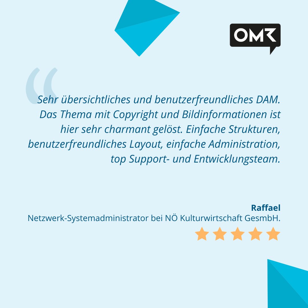 Wir freuen uns immer sehr über #Feedback wie dieses! 😍 Wenn Du ebenfalls CELUM Kunde bist und uns Feedback geben möchtest - jetzt gibt es sogar einen €20 Amazon Gutschein im Austausch dafür: hubs.ly/Q01nM0tj0 😉