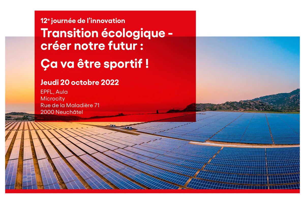 UniNeuchatel's tweet image. Les #microtechnologies au cœur du sport! L’événement #MICRO22 se tiendra à Neuchâtel du 20 au 22 octobre. micro22.ch  Ouverture officielle à la suite de la 12e Journée de l’innovation de l’UniNE bit.ly/3rlDLI4 @DroitNeuchatel