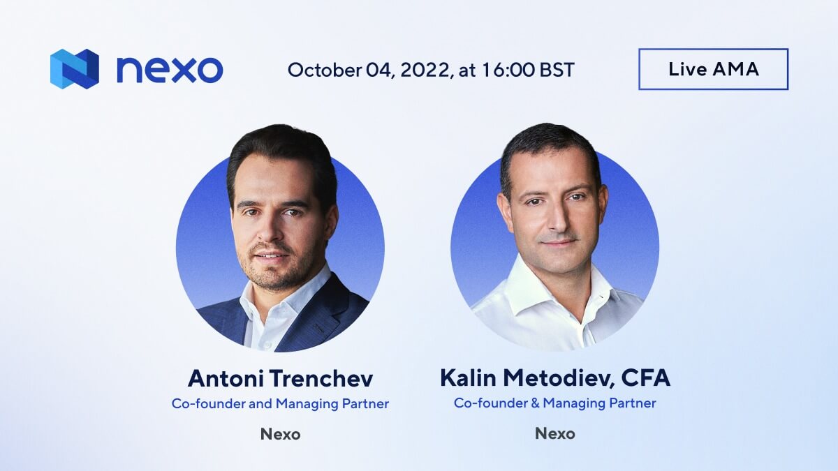 There’s a lot happening around Nexo these days. We thought we’d clear the air the best way possible – it’s AMA time!

<a href="/AntoniNexo/">Antoni Trenchev</a> will be joined by <a href="/Kalin_M7/">Kalin Metodiev, CFA</a> for a fact-checking session regarding all the latest developments. 🧵