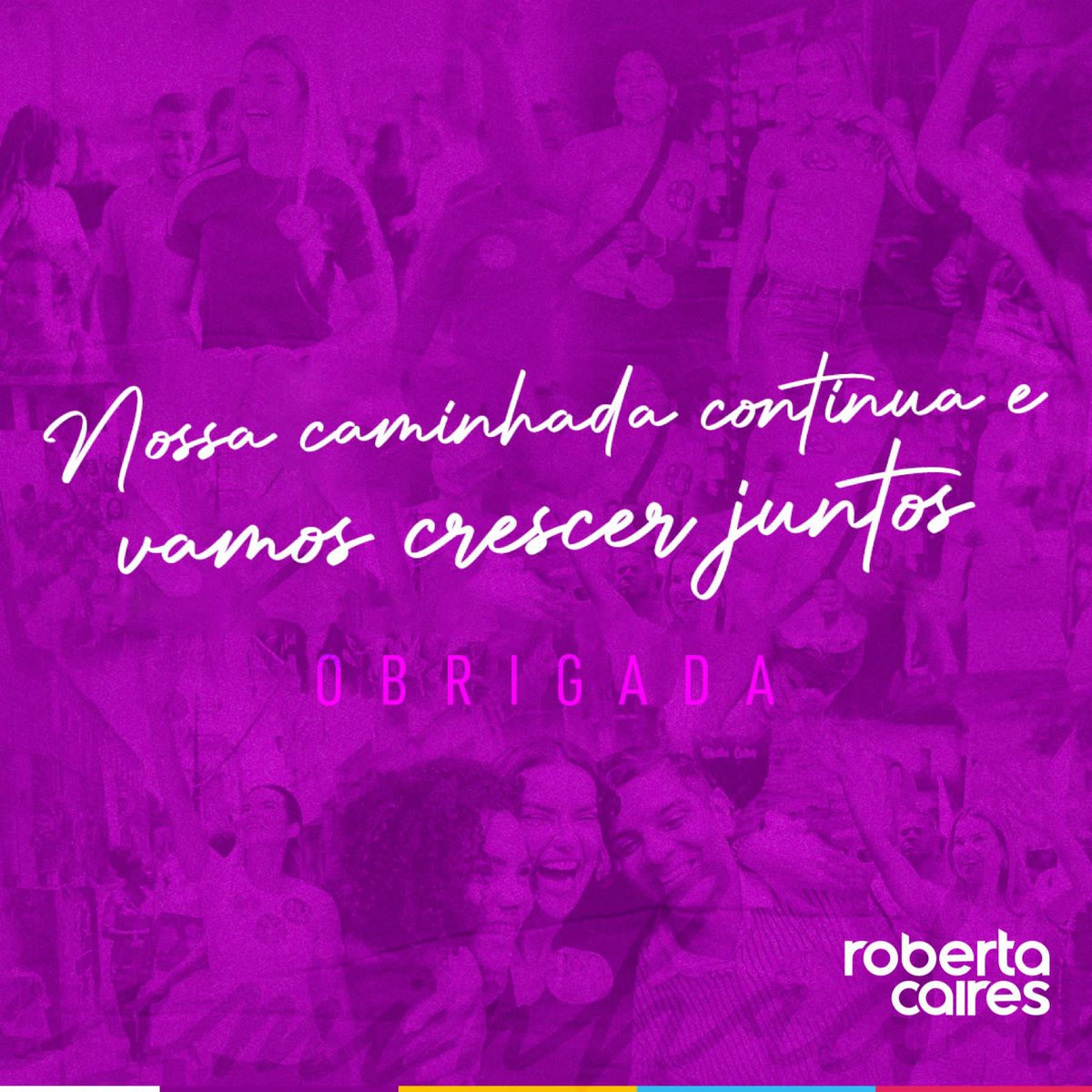 RobertaCairesba's tweet photo. Não alcançamos a vitória, mas construímos uma linda caminhada! Obrigada a cada um que confia em mim, foram 24.396 votos de confiança. Vamos seguir trabalhando e crescendo juntos! 💜 https://t.co/fqb4ppVYDS