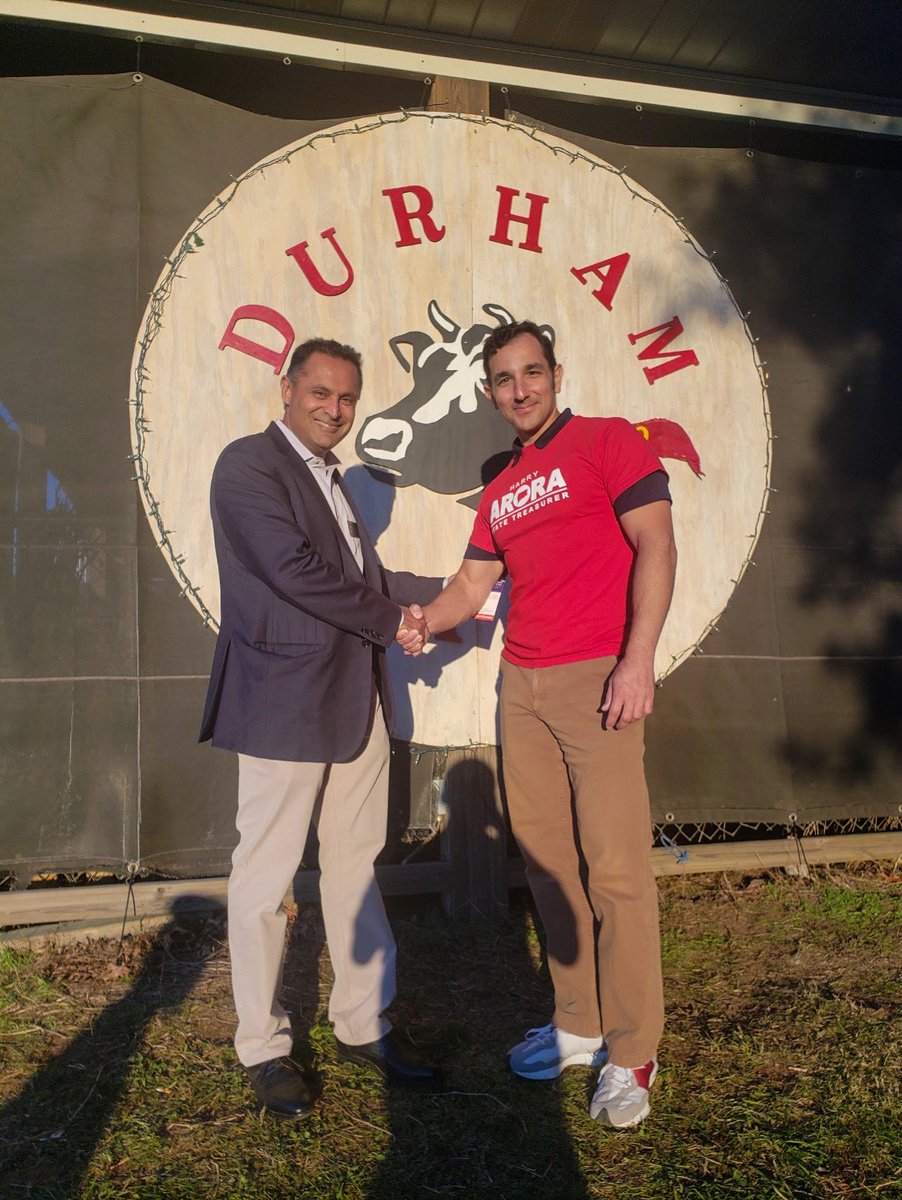 HarryForCT's tweet photo. Thank you for having me Durham! Honored to meet all the wonderful folks at the Durham Fair. We need to make sure our next generation can make their lives in CT’s beautiful towns, instead of getting stuck with debilitating debt and move elsewhere. #FixCTsFinances #HarryForCT https://t.co/jD4RBkqBPB
