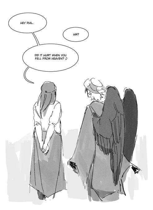 do you know how much i want to make a fallen angel au just so i can make this joke 