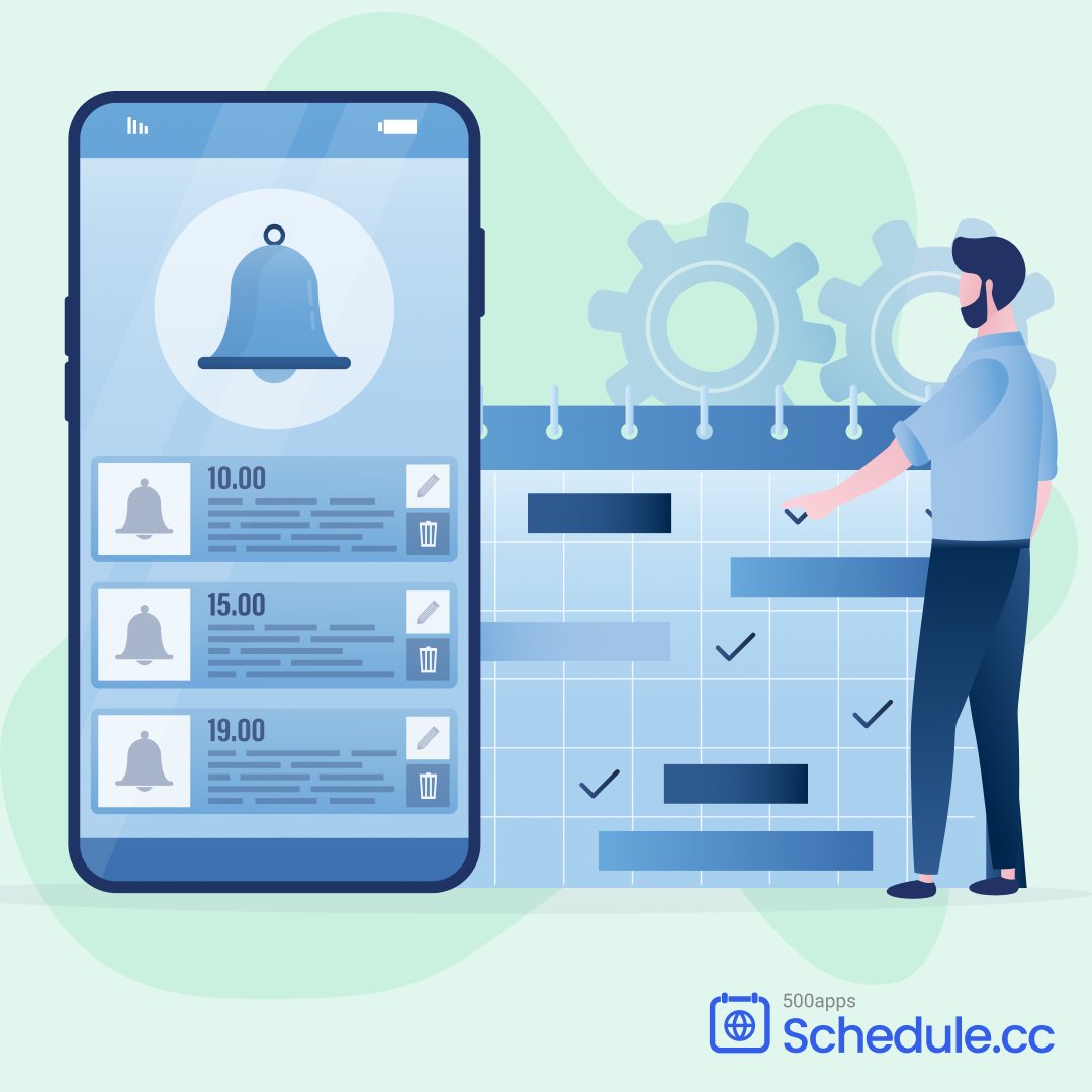 schedulecc's tweet image. 6 Reasons Why Online Schedulers and Scheduling Software Are Necessary.
bit.ly/3kdbaAZ
#AppointmentSchedulingSoftware #500apps #OnlineScheduler