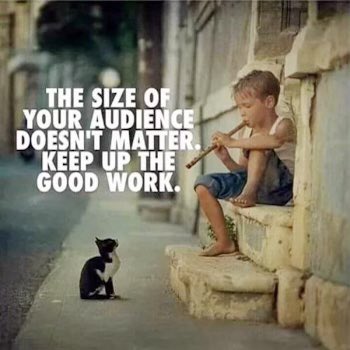 To everyone out there getting after it...

Stay strong. Stay motivated. You're making a difference. 

Have a fantastic Monday, folks -- start the week off strong, and remember that numbers (or likes) don't matter as much...it's PEOPLE that matter.