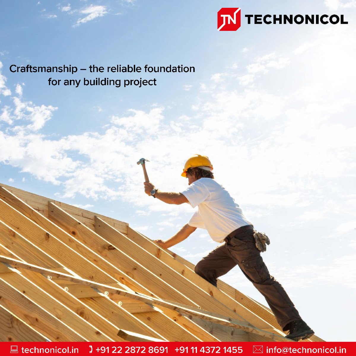 technonicol_in's tweet photo. Love what you do and do what you love. Always knowledge transforms into wisdom through love.
Find out more: https://t.co/wUp6aKbGe1
#craftsmanship #corporation #construction #constructionindustry #technonicol #technonicolindia #constructionsite #constructionchemicals https://t.co/QQB9vlCvcR