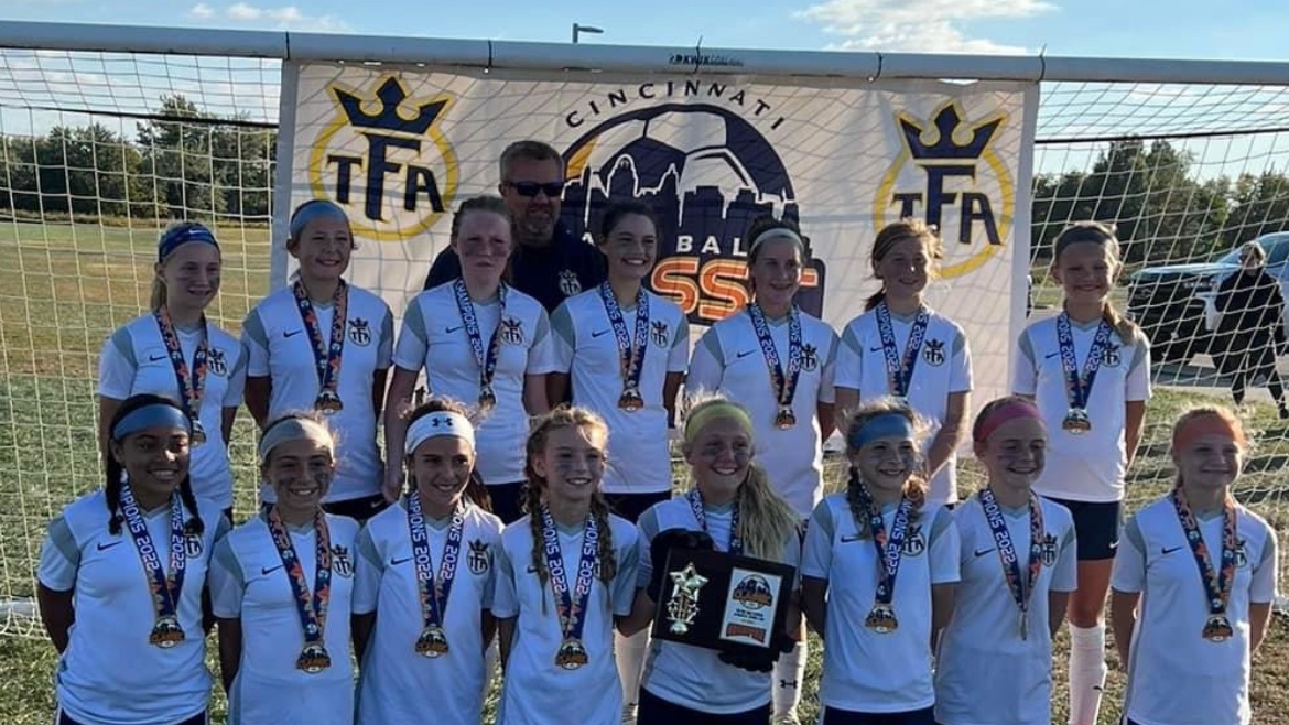 TFAG10Premier's tweet photo. 😁 all around on a Championship Monday.

You know what they say about defense &amp; championships.  Our defense was stellar all weekend.

Seconds away from a complete shutout weekend. Only one goal given up in four games. Excellent work this weekend. https://t.co/wCZveAgQXP