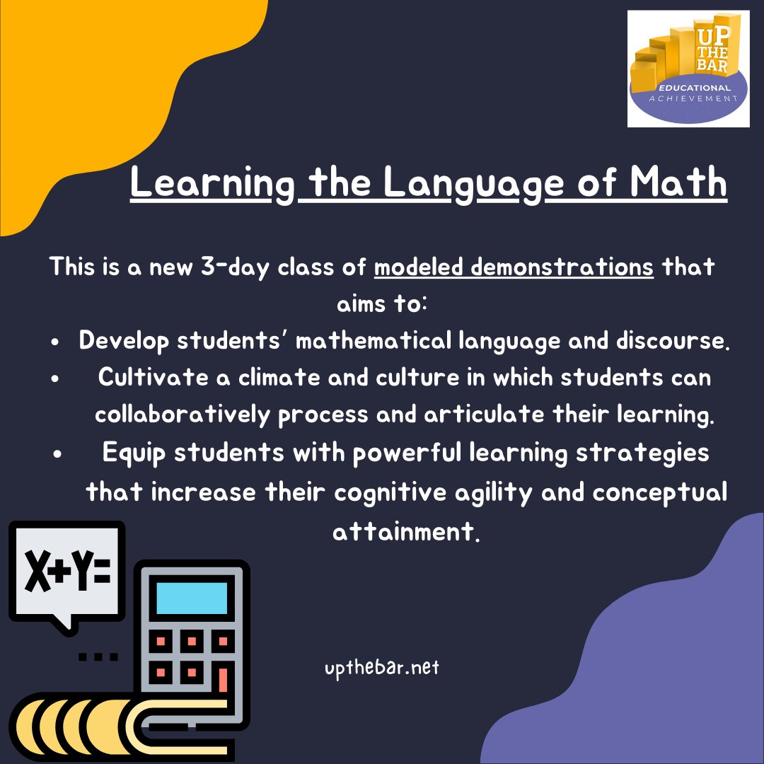 Up The Bar Educational Achievement tweet media