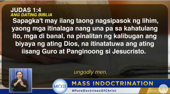 Kapatweets_Intl's tweet photo. Our only Teacher, is Christ that we should listen to. (Jude 1:4)

The Church Built by God
#PureDoctrinesOfChrist https://t.co/T41WhVsmGt
