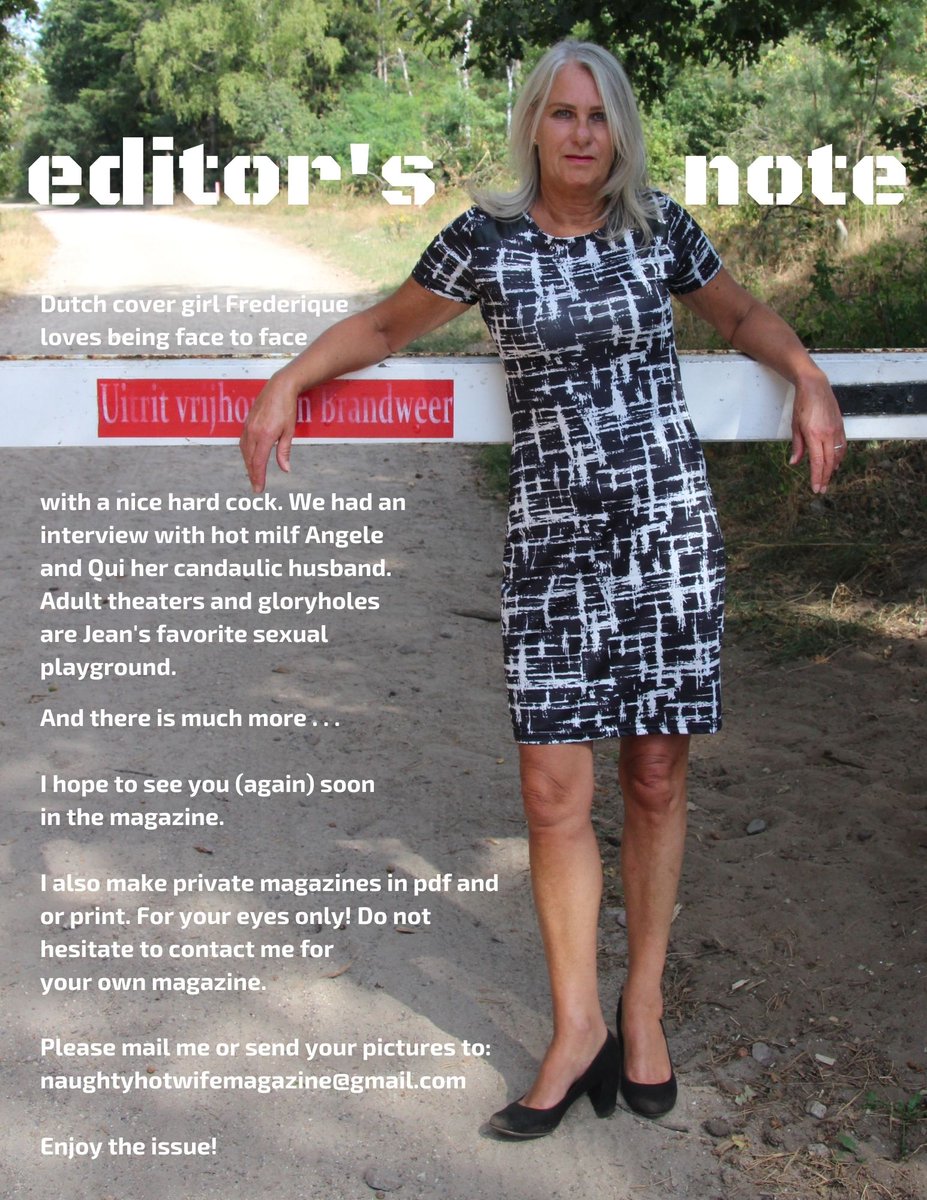 Naughty Hot Wife Magazine November 2022. 
Would you like to be featured in Naughty Hot Wife Magazine? Contact me: naughtyhotwifemagazine@gmail.com