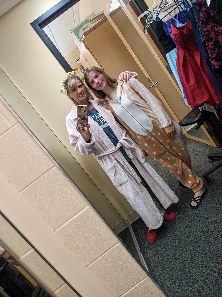 HOCO Day 1- PJ Day. Here we go!!!!  #WOHC22 #gowo #teachershavethemostfun
