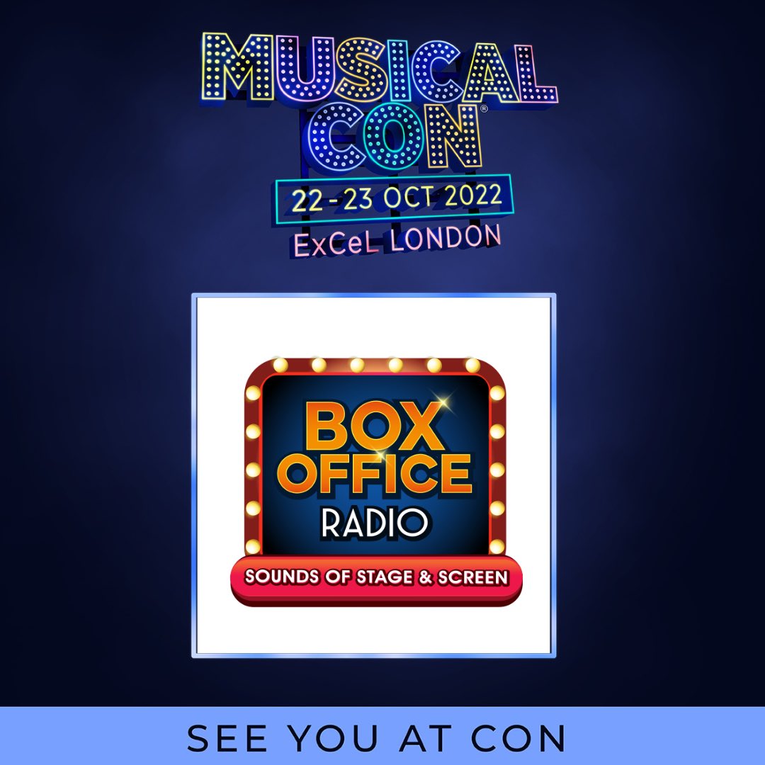 We are delighted to be exhibiting at Musical Con 2022, the UK’s first ever musical theatre fan convention. Come and see us on stand MP52
 
@musicalconwestend #SeeYouAtCon #Musicalcon2022 @MusicalConUK