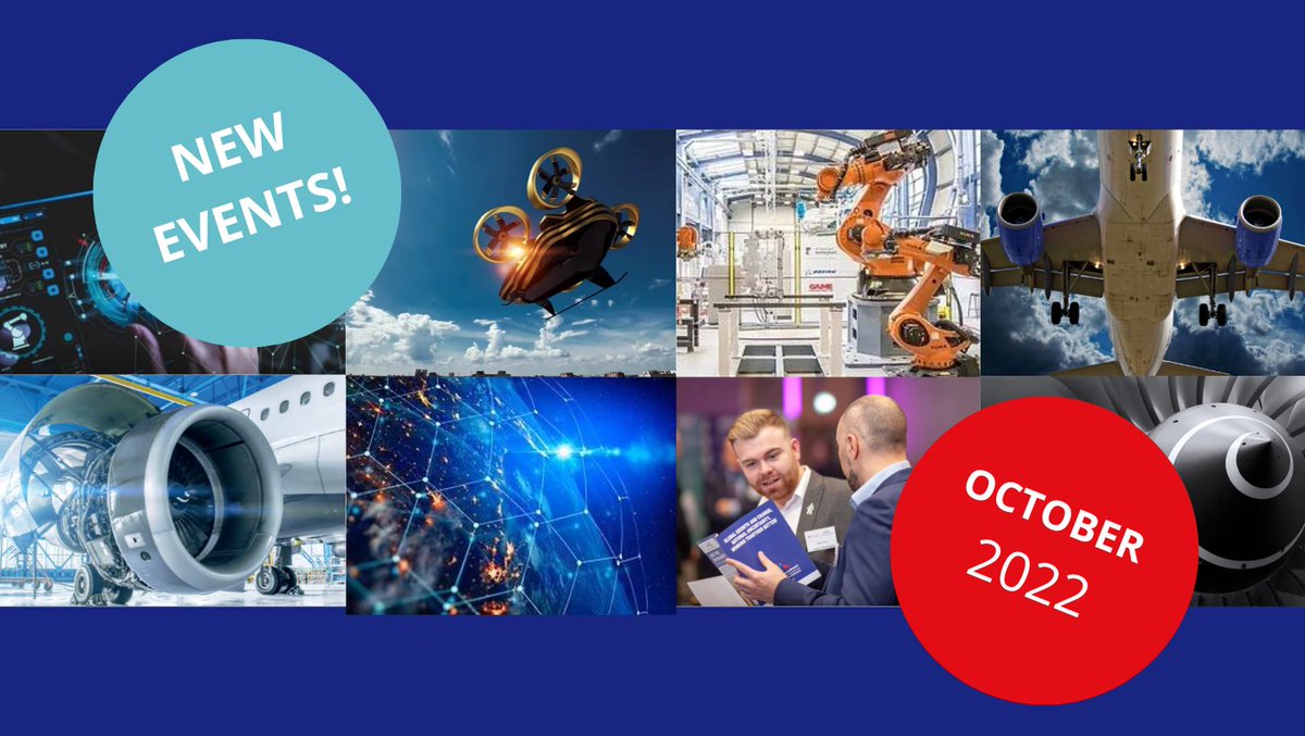 October is packed with great events to provide the latest industry insights, business opportunities, access to funding and the chance to grow your network. Check out what's coming up and book your place(s) here: linkedin.com/feed/update/ur… #aerospace #ukmfg