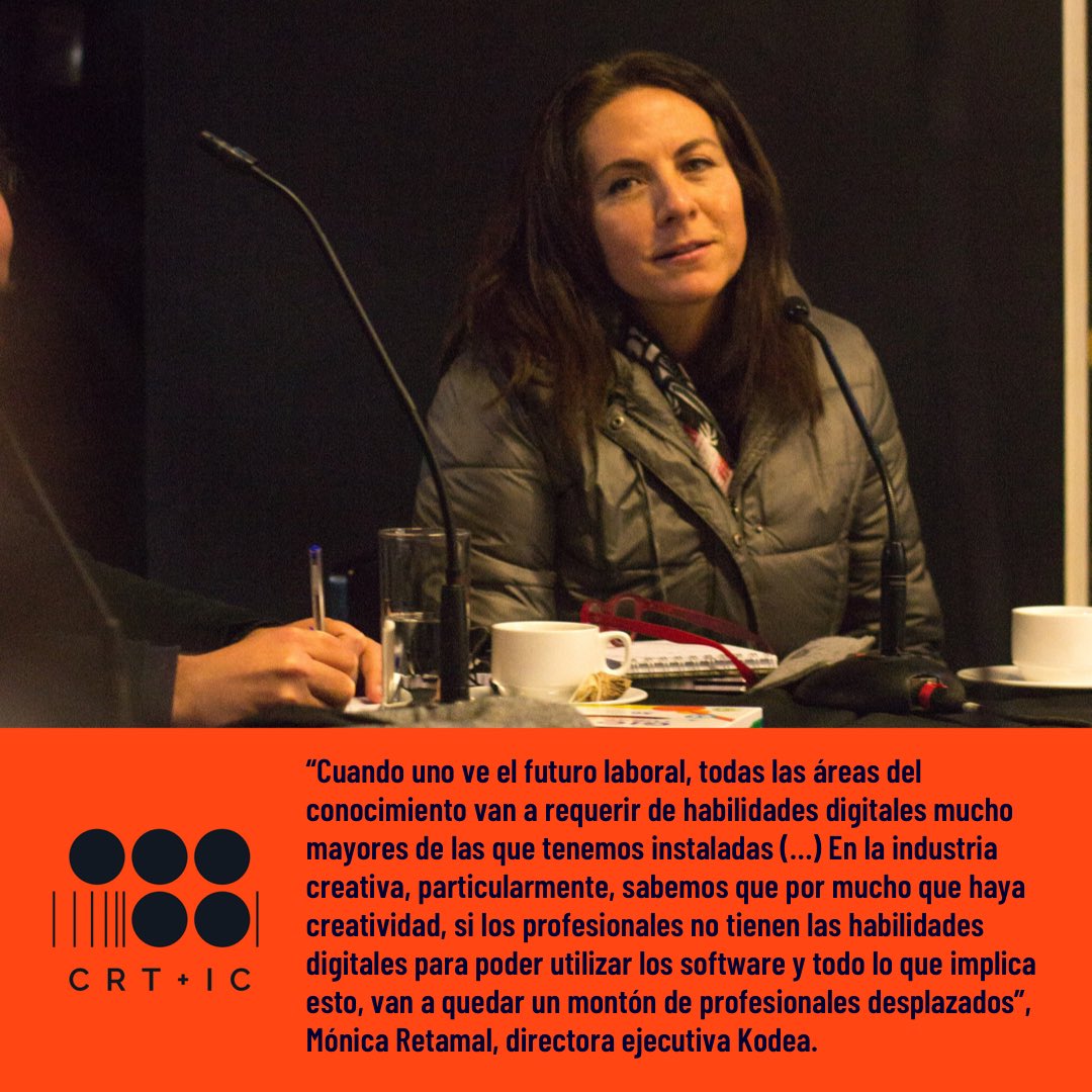 crt_ic's tweet photo. Durante el #RethinkTheFuture que realizamos en el marco del Festival @mediamorfosisxr emergió este diagnóstico relativamente consensuado respecto del sector creativo y la tecnología.
¿Qué les parece? 👇🏽
#Tecnología #Creatividad #Formación #IndustriasCreativas https://t.co/pZZFMxUSmg