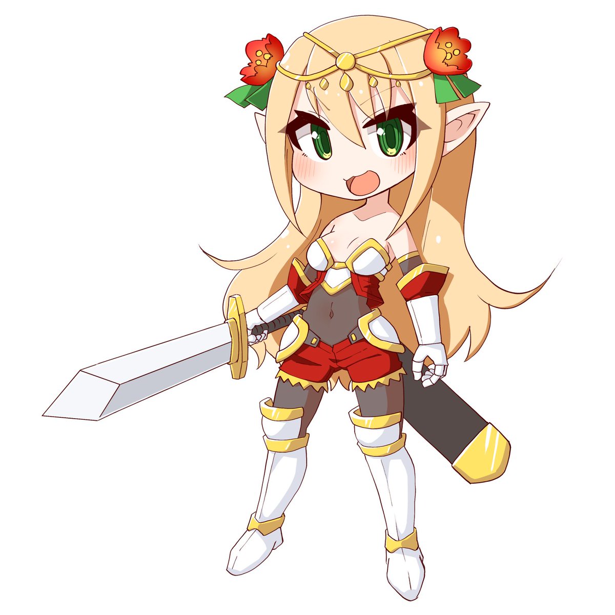 こういう小さめのキャラをLive2Dでそれっぽく動かせないかなって最近は考えてます。 