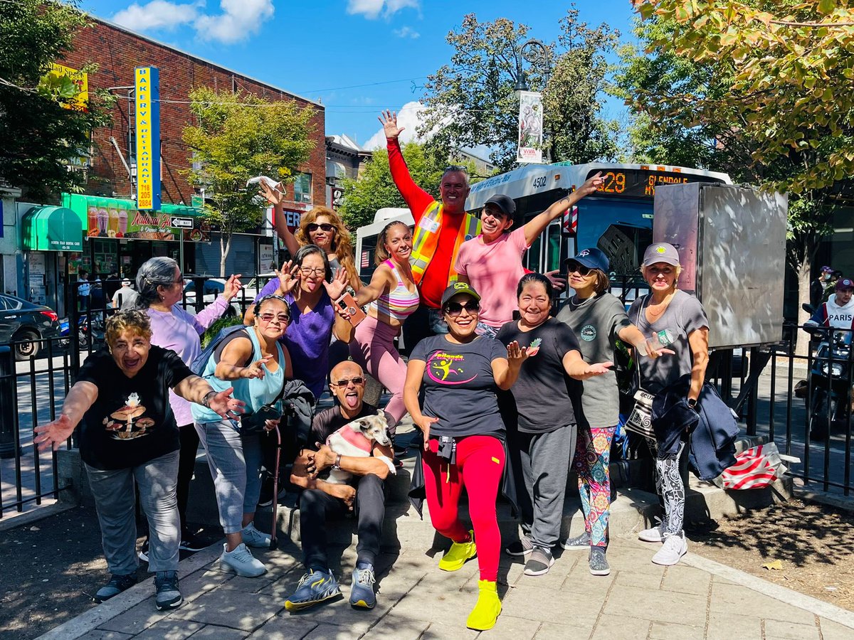 82ndStQueens's tweet photo. The @82ndStQueens Partnership offers Zumba classes every Monday. Join us at Dunningham Triangle at 11am.
Free & open to all.
#shoplocal
#NeighborhoodsNow
@van_alen
@UDFNYC
#JacksonHeights
#elmhurst
#zumba #freezumba
#dunninghamtriangle https://t.co/Ez3hR2vyM1