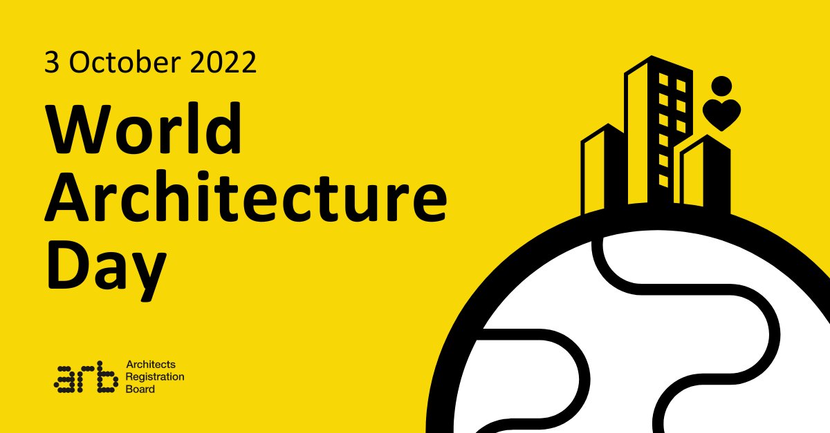 Today is #WorldArchitectureDay. This year, the theme is architecture for well-being.

#architectureforwellbeing #WAD2022 #designforhealth #WorldArchitectureDay2022