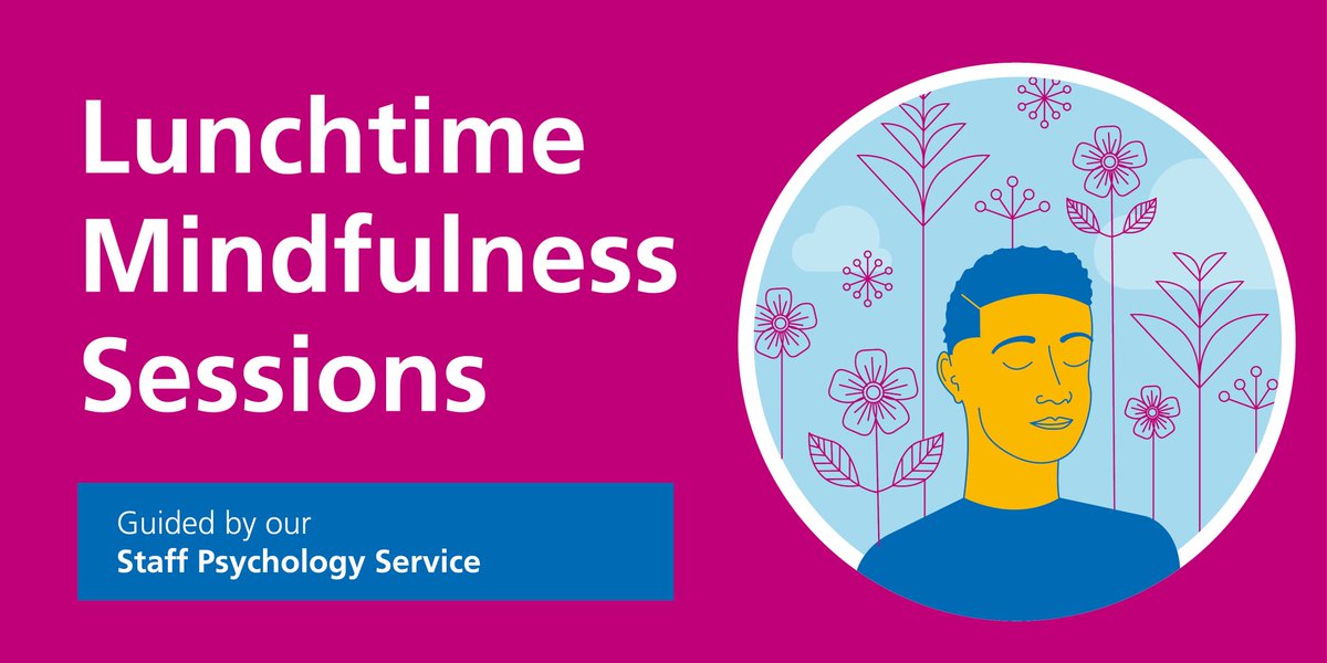 Lunchtime Mindfulness sessions for all colleagues at CGH TODAY in the chapel at 12.30pm. Take the time to slow down and reconnect. bit.ly/3PHs6gd