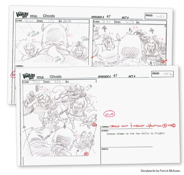 charitousintent's tweet photo. Another storyboard from the Art Book, this time of 21 and Brock teaming up https://t.co/tNYM29o4lv