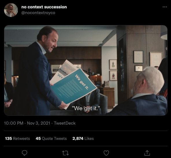 matthewchampion's tweet photo. does the UK government have the same PR advisers as Waystar Royco https://t.co/8rc7P1zip6