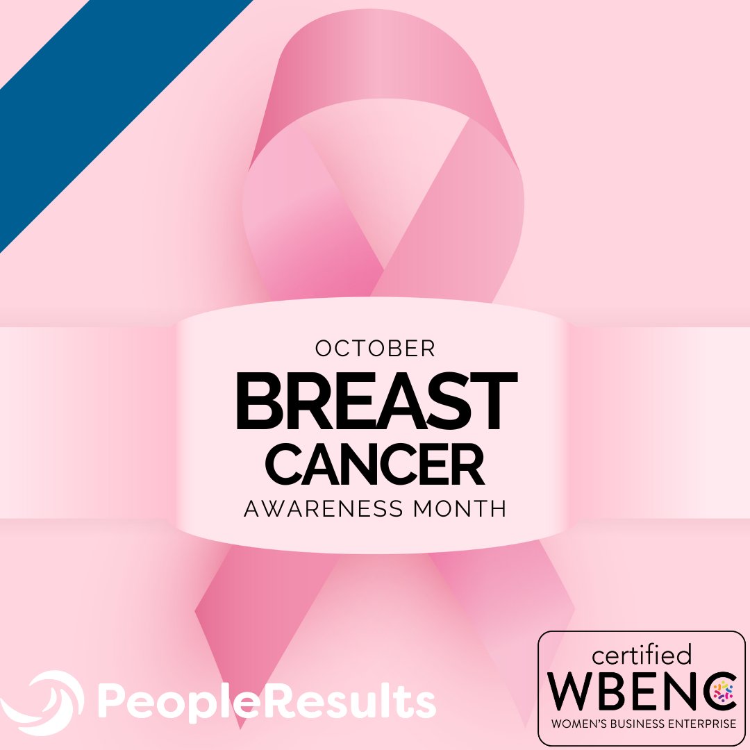 As a women-owned business we are especially aware of the prevalence and impact of breast cancer. We encourage you and those you love to know your risk, get screened, and support the fight to save lives. Make this October a time of action, both for yourself and others.