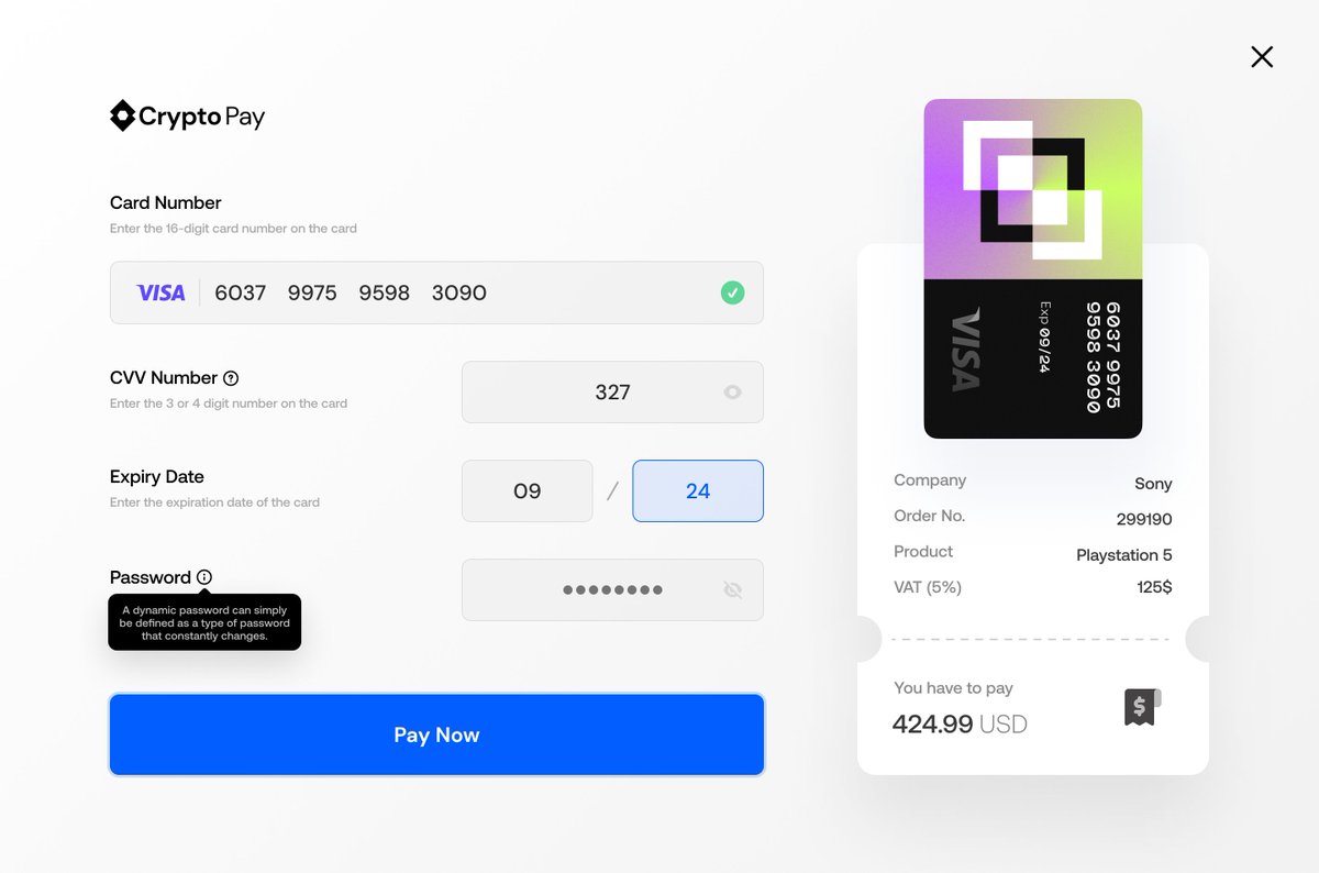 Here’s the Day 4th Exploration for  #30daysUIChallenge #DailyUI 

Made A Crypto Payment Gateway checkout Page. Do share your thoughts 🤌🏻

#uidesign #UI #design #Web3 #Web3Design
#uiuxdesign #UIchallenge #NFTs #CheckoutPage #PaymentGateway #paymentsolutions #payments #uiux