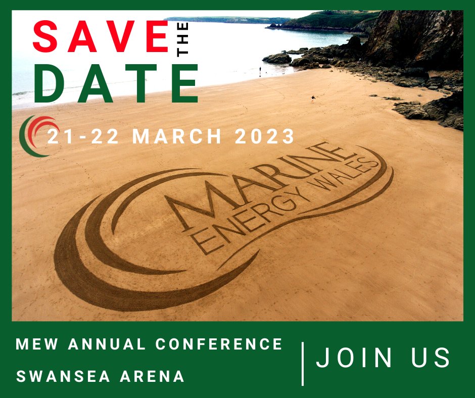 MarineCymru's tweet photo. 📣 It's official!! 📣

The MEW team are busy working on making our 2023 annual conference the biggest and best yet. There'll be plenty more information to follow, but right now all you have to do is put this date in your diary:

21-22 March 2023, Swansea Arena - see you there!! https://t.co/PiKg8D2Byb