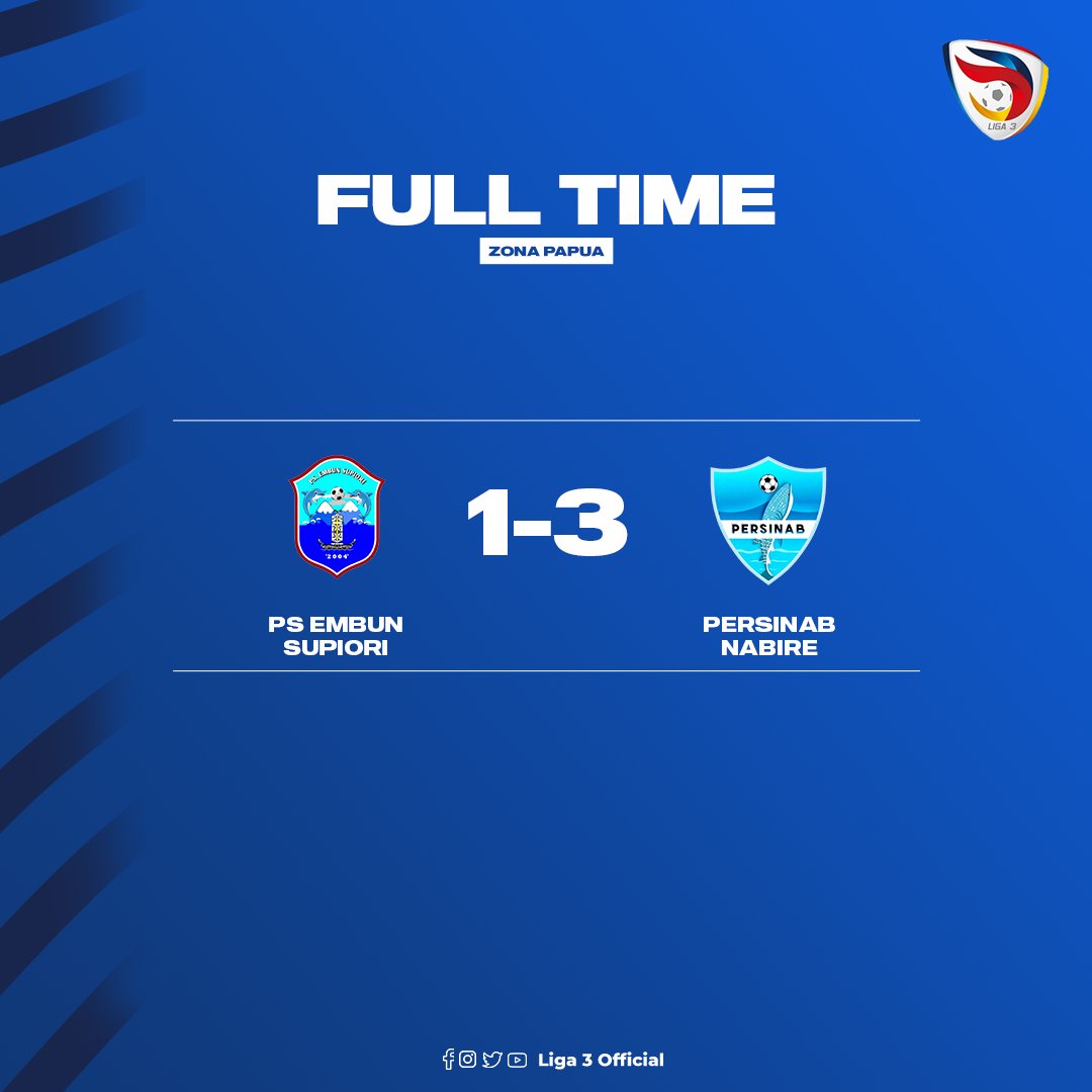 Liga 3 zona Papua -  Senin, 3 Oktober 2022