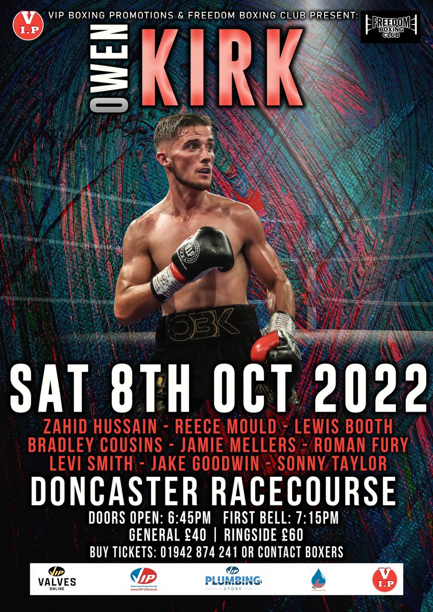 TeamKirkBoxing's tweet photo. Fight week @owenkirk_ π₯π₯ Letβs go! #TheCaptain #TKB #TeamKirkBoxing Massive thanks to all our sponsors https://t.co/8VXvLj7MEC