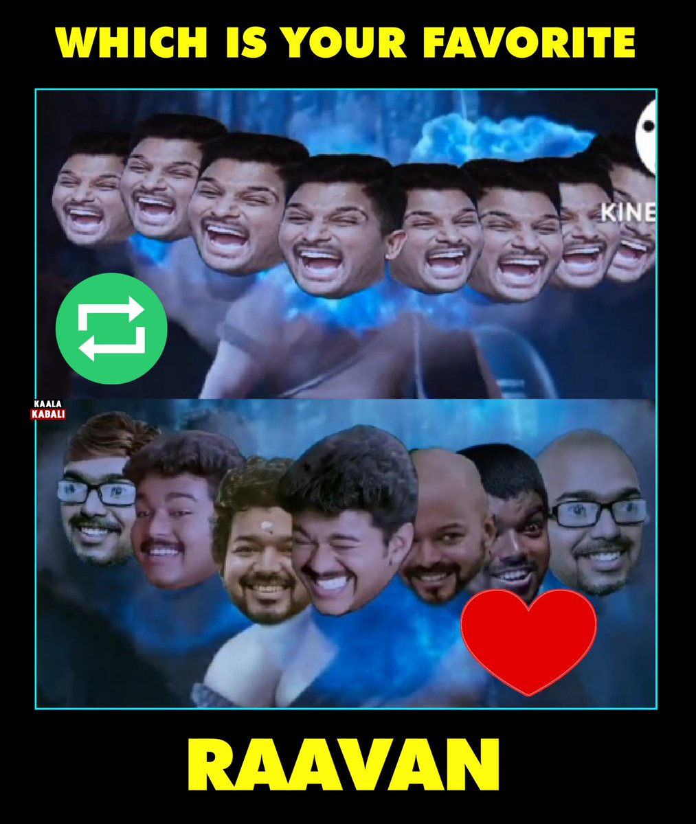 Kaalakabali_ON's tweet photo. Which is your Favorite Raavan ? #Jailer #Thunivu #SSMB28 #SSMB29 https://t.co/KsyGteau40