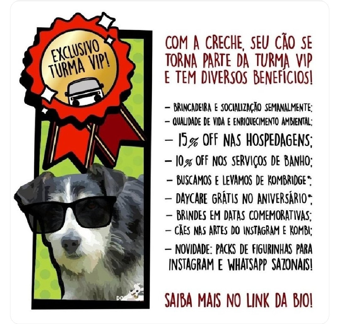 JFradar's tweet photo. A @DogWalkerJF oferece muitos benefícios para seu melhor amigo viver, cada dia mais feliz.

O cachorro que vai pra creche, tem a opção do transporte de casa até à creche, descontos em hospedagem e banho, além de vários mimos.

Faça contato:
🖥https://t.co/DkcrhWuhnm
☎️9.9131-3702 https://t.co/SS4AmwkMft
