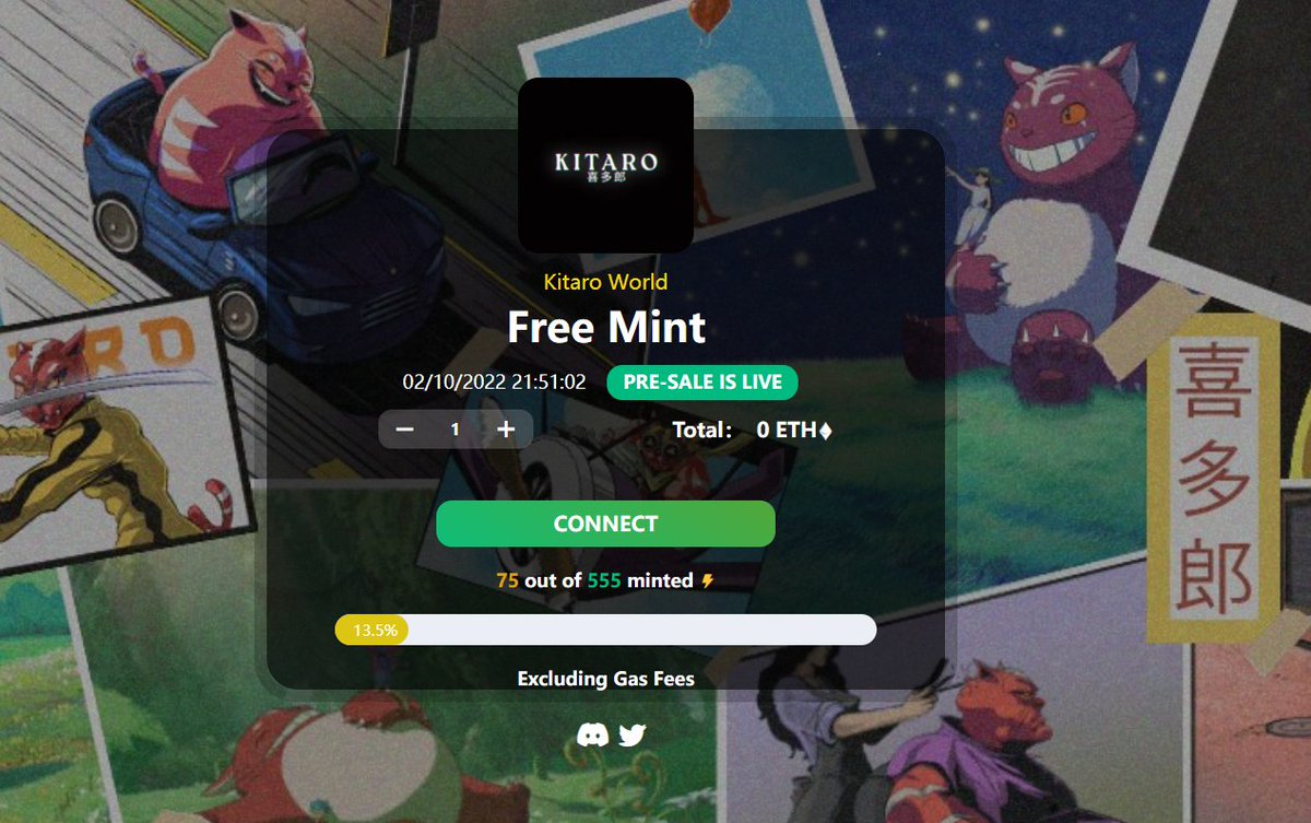 KitaroN_FT's tweet photo. 😈Incredible art to capture your heart, #KITARO is a dream giant,It will accompany us on our adventures to explore the various known multiverses.

✅We are giving away 555x whitelist

🆓 https://t.co/g6xKhFhzpx

🔜 Limited quantity

💐Come Join Our Big Family #NFTGiveaways https://t.co/YEfe4wKMC1