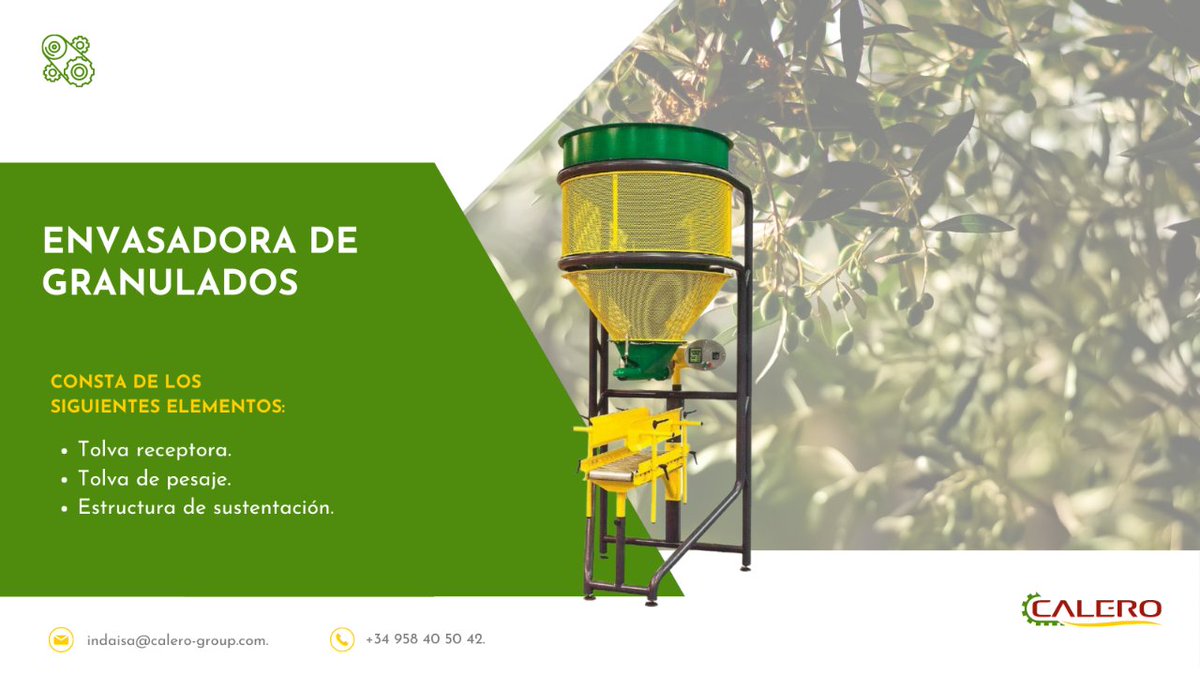 CaleroGroup's tweet photo. Nuestras envasadoras de granulados cuentan con un sistema de control de presión neumática con barómetro y una protección del circuito contra los agentes atmosféricos. ⚙

No dudes en ponerte en contacto con nuestro equipo de profesionales.
🌍https://t.co/JvKQVg909D https://t.co/DUIJTYrZEZ