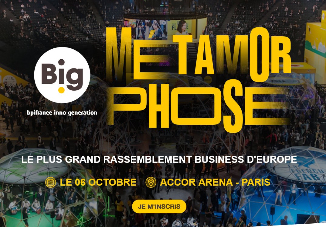 dicidesign's tweet photo. Nous participons à #BIG @Bpifrance, jeudi prochain!
E. Thouan interviendra, en distanciel, sur le thème "Le design au service de la transition environnementale « obligatoire » des entreprises".
Pour s'inscrire : https://t.co/EhlLhYTvNI
#BIG #entrepreneuriat #design #environnement https://t.co/EYCua2VFeu