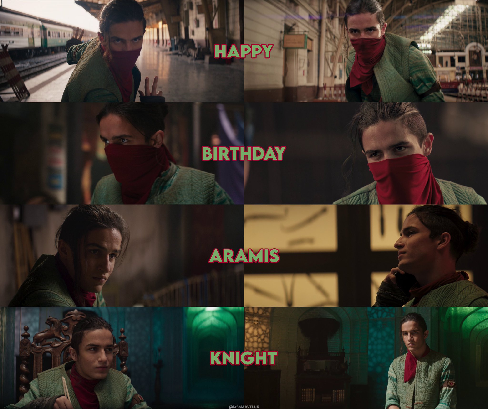 Happy Birthday to our Red Dagger, Aramis Knight!   